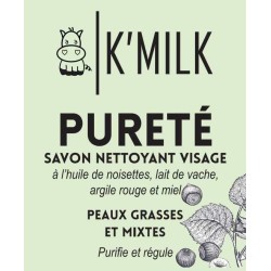 PURETÉ - Savon nettoyant visage